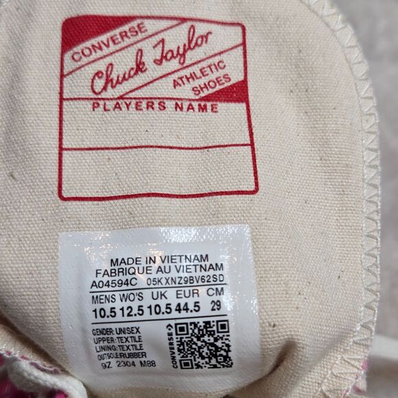 Converse Chuck Taylor All Star 70 Hi Lucky Pink Men's 10.5 A04594C Vintage Look - Picture 7 of 7